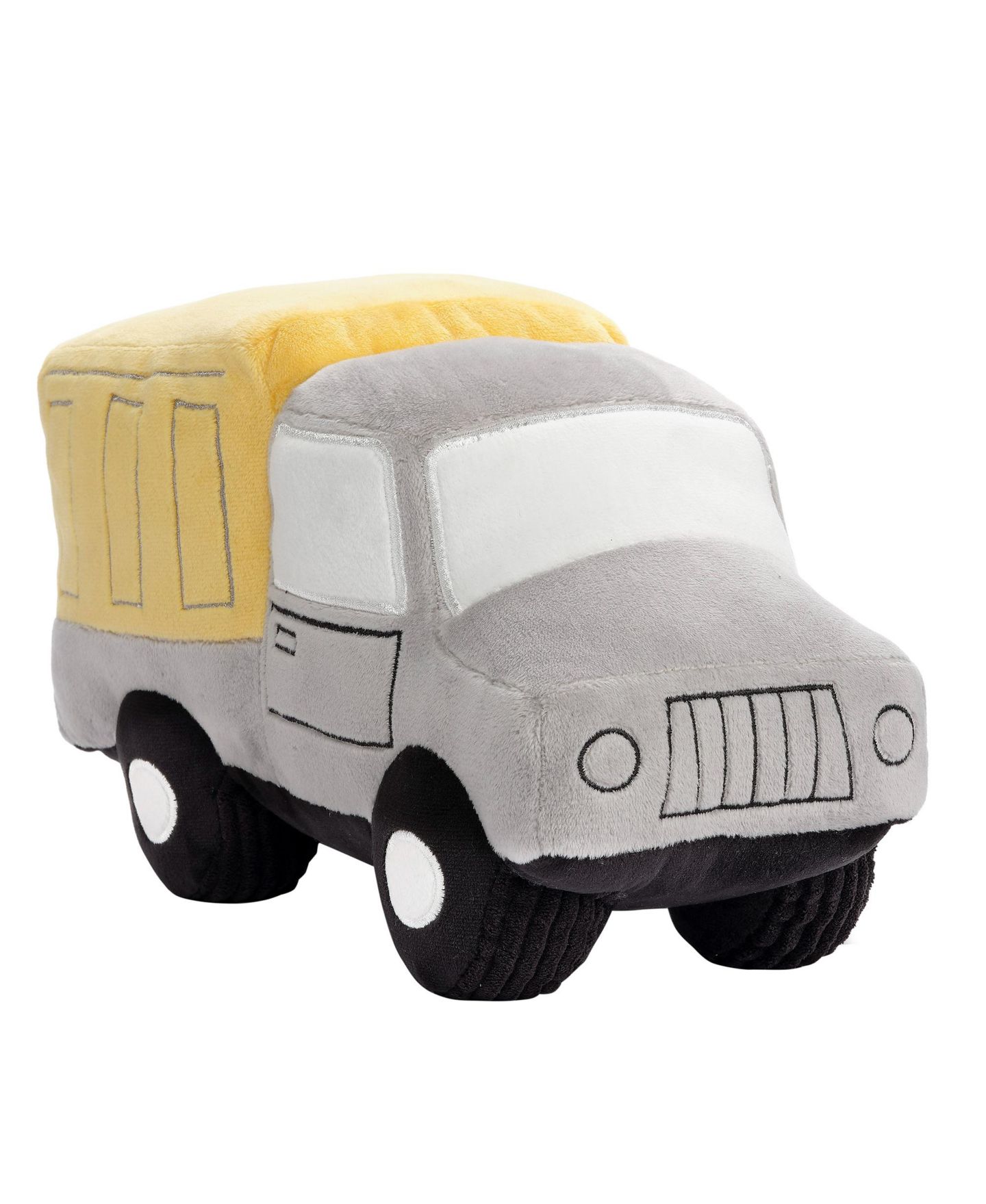 Детская мягкая игрушка Bedtime Originals Construction Zone Dump Truck 9.5" Plush, цвет: Жёлтый — фото 1