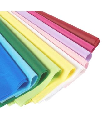 Juvale 120 Sheets Colored Tissue Paper for Gift Wrapping Bags, Bulk Set ...