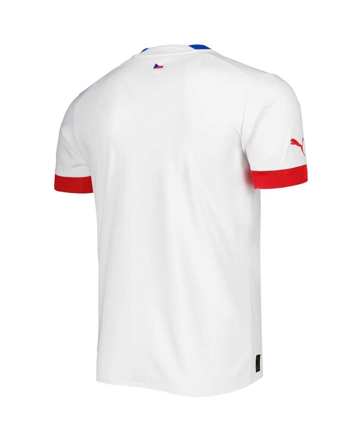 Men's PumaCzech Republic National Team 2022/23 Away Replica Jersey - White