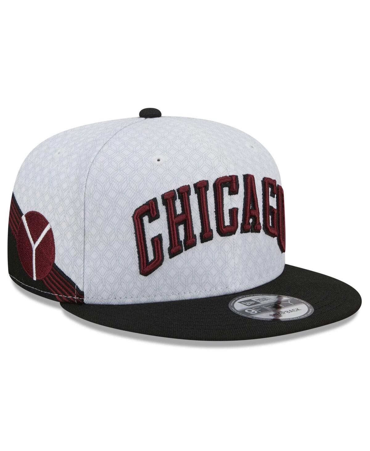 Shop New Era Men's  Multi Chicago Bulls 2022/23 City Edition Official 9fifty Snapback Adjustable Hat
