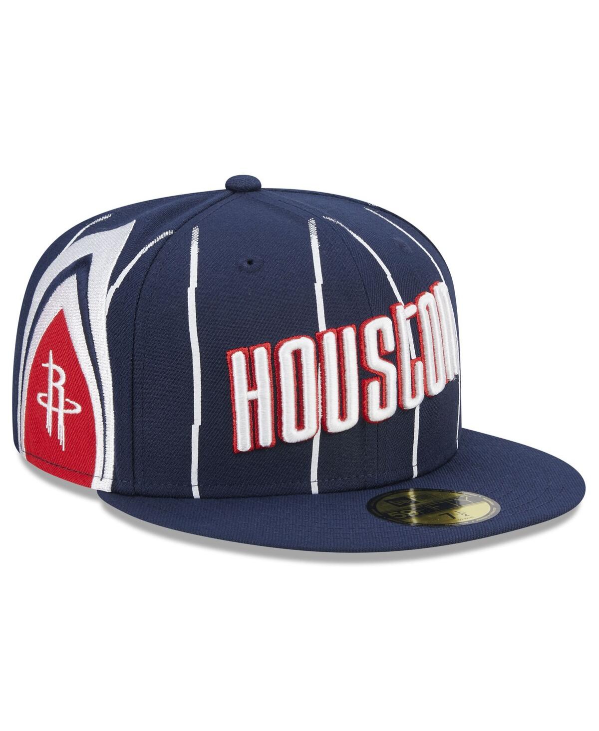 Men's New EraHouston Rockets 2022/23 City Edition Official 59FIFTY Fitted Hat - Navy