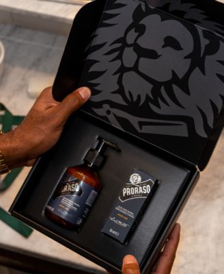 2-Pc. Beard Care Set For Full Or Long Beards - Azur Lime Scent