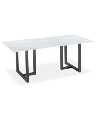 Emila Rectangular Sintered Stone Dining Table, Created for Macy's
