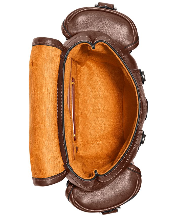 COACH Hitch Convertible OneStrap Leather Backpack Macy's