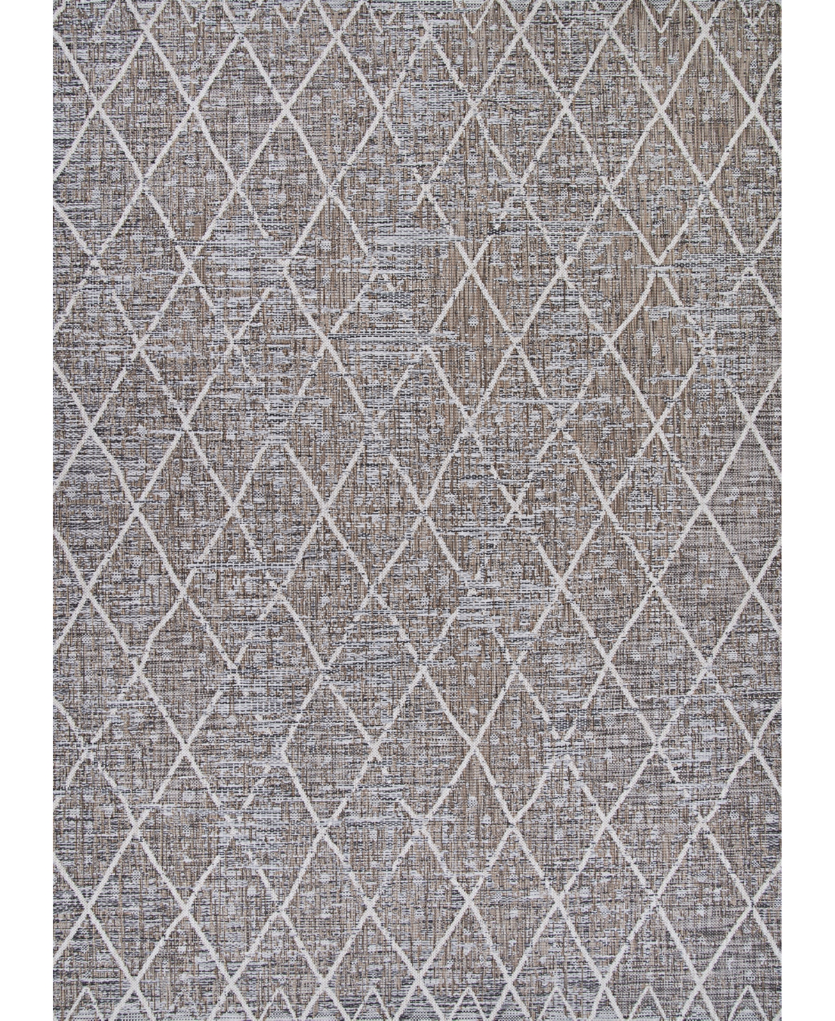 Shop Couristan Charm Thicket 7'10" X 10'9" Area Rug In Beige