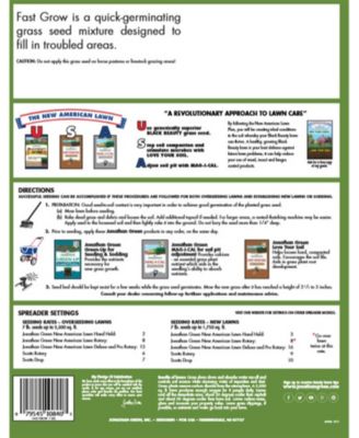 (#10840) Fast Grow Grass Seed Mixture, 7lb bag