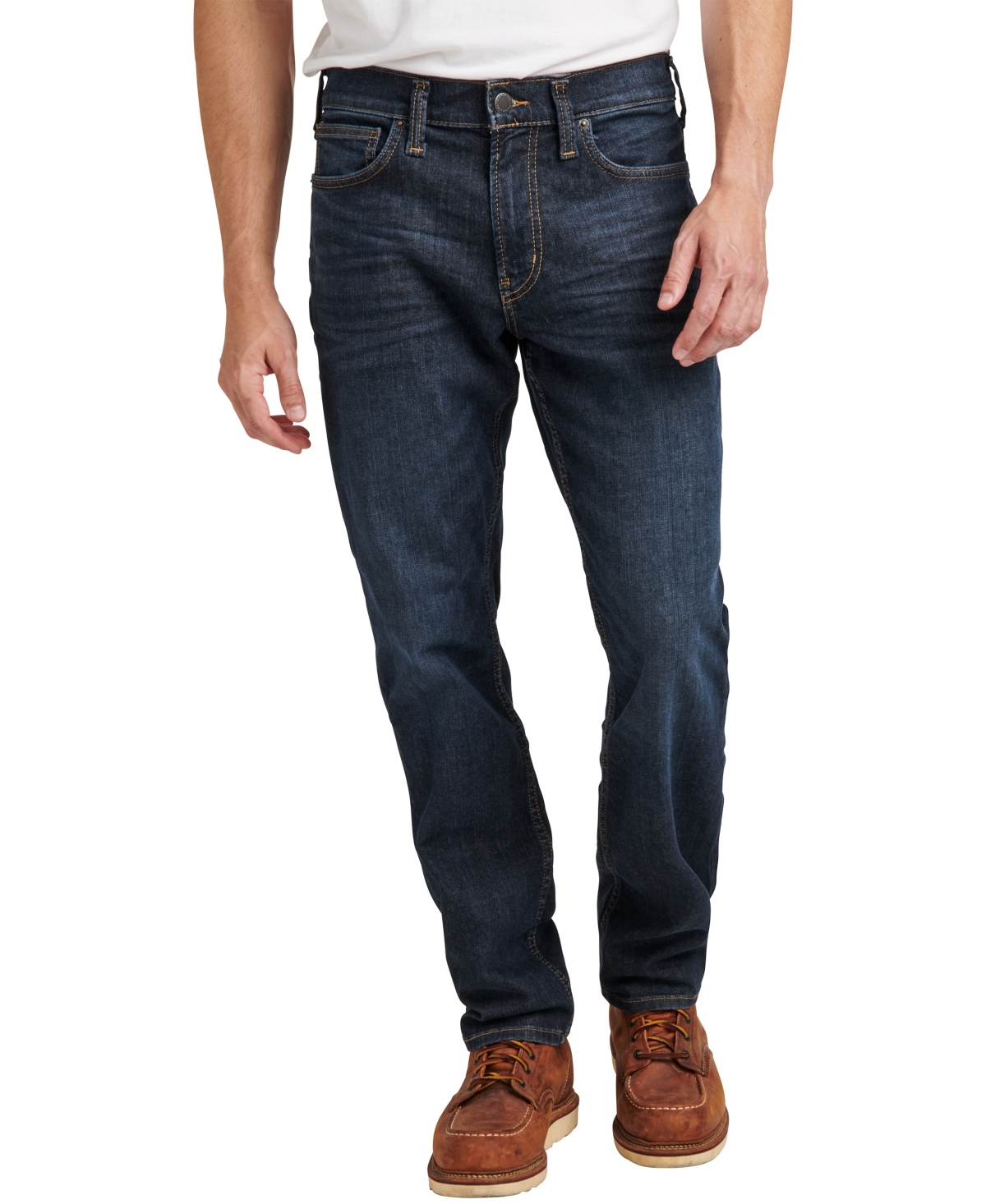 Silver Jeans Co. Men's Big And Tall The Athletic Denim Jeans In Indigo