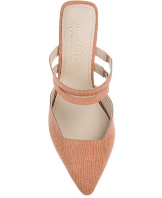 Women's Kaitlynn Block Heel Slip On Pumps