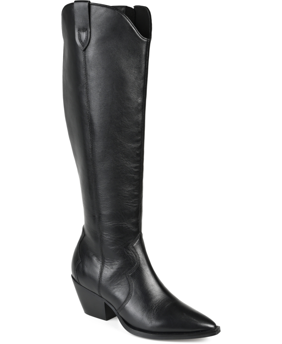 Shop Journee Signature Women's Pryse Western Knee High Boots In Black