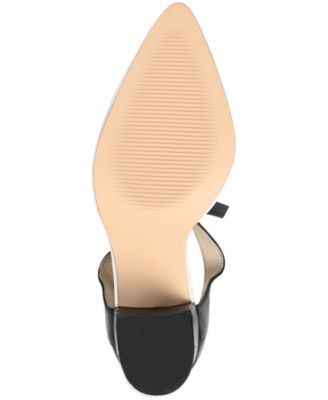 Women's Camille Two-Piece Block Heel Pumps