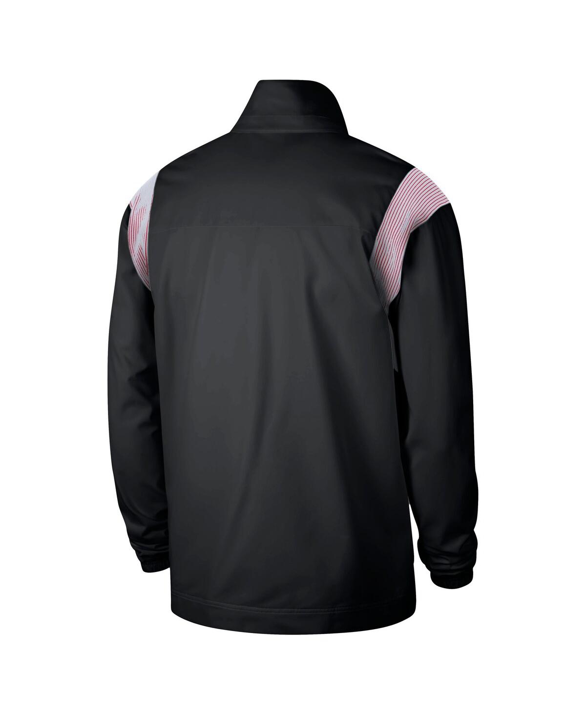 Men's NikeOhio State Buckeyes Woven Full-Zip Jacket - Black