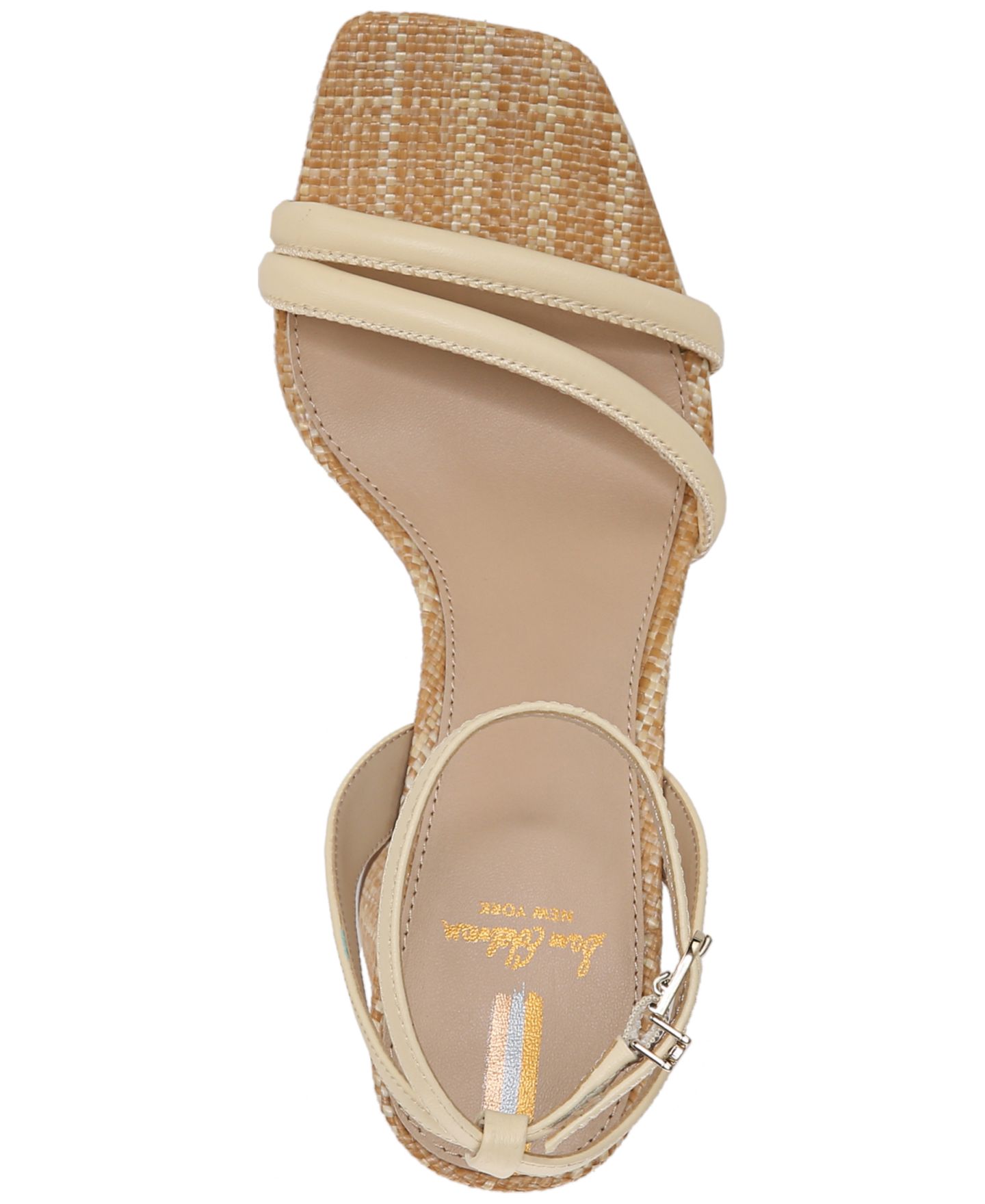 Женские сандалии Sam Edelman Kia Strappy Dress Sandals, цвет: Выбеленный пшеничный разноцветный — фото 4