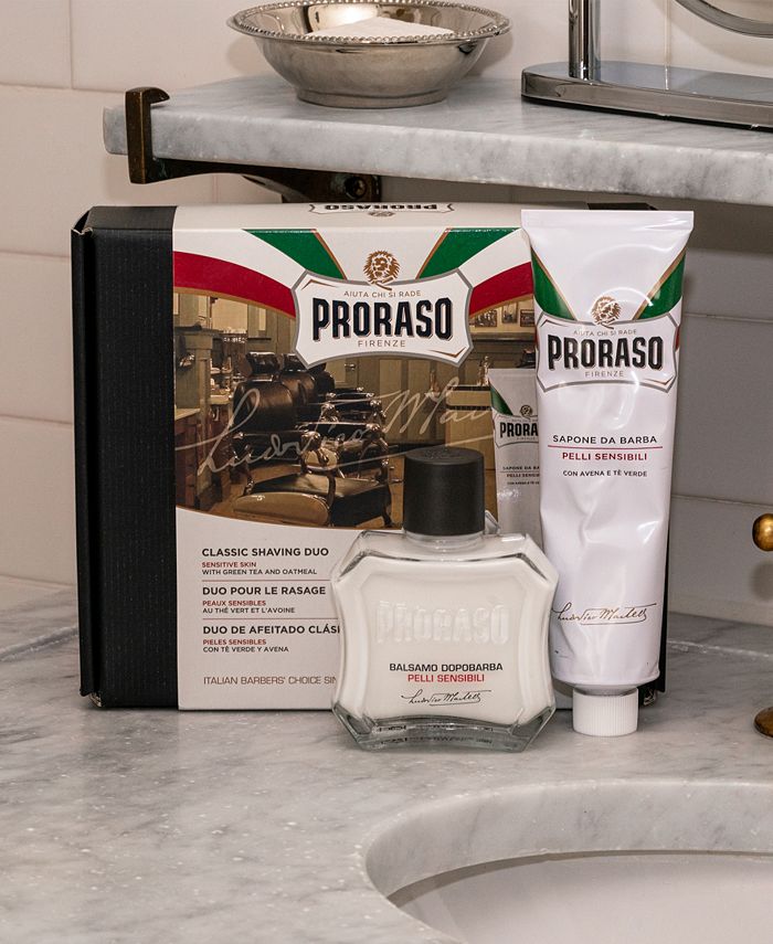 Proraso 2Pc. Classic Shaving Cream & After Shave Balm Set Sensitive Skin Formula Macy