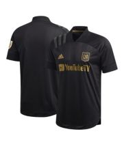 Men's LAFC adidas Black Jersey Hook AEROREADY T-Shirt