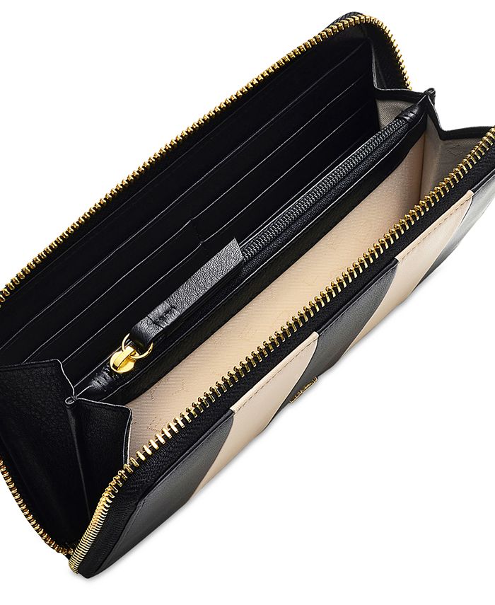 Radley London Large Zip Around Striped Leather Wallet Macy's