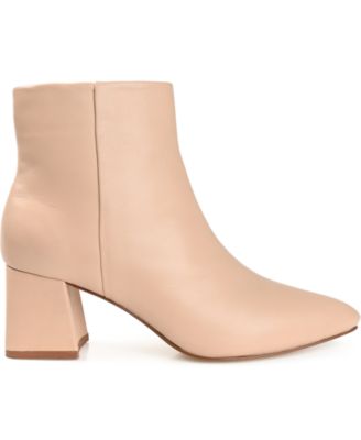 Women's Tabbie Pointed Toe Block Heel Dress Booties