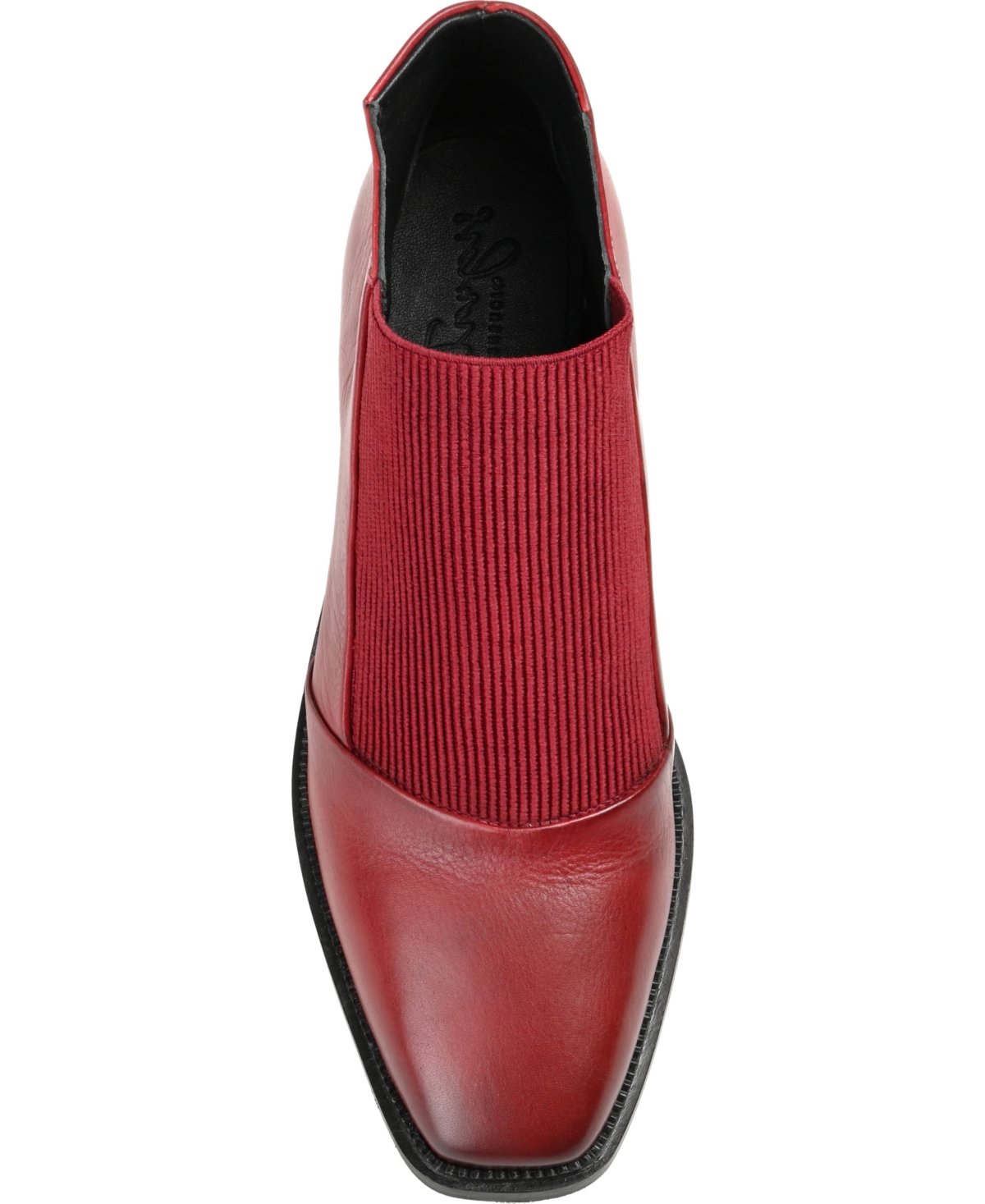 Journee Signature Women's Stylla Stretch Vamp Block Heel Shooties