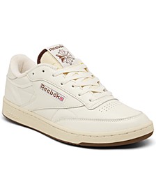 Men's Club C 85 Vintage-Like Casual Sneakers from Finish Line