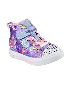 Toddler Girls Twinkle Toes- Twinkle Sparks - Unicorn Daydream Stay-Put Light-Up Casual Sneakers from Finish Line