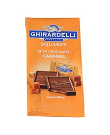 Ghirardelli Milk Chocolate Caramel Squares  - Case of 6 - 5.32 OZ