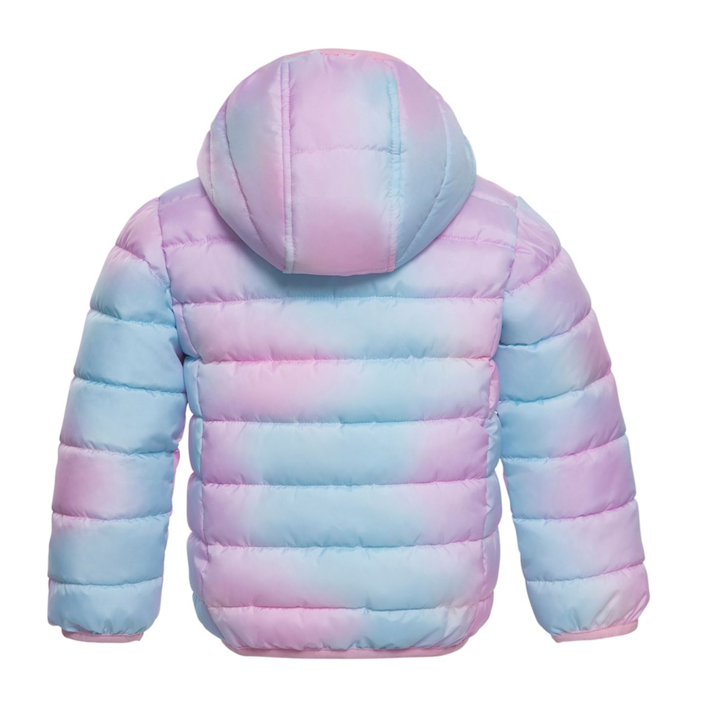 Куртка Rokka&Rolla Lightweight Puffer Jacket 2T-4T для девочек-малышей, цвет: Нежно-розовый — фото 2