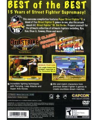 Street Fighter Anniversary Collection - PlayStation 2