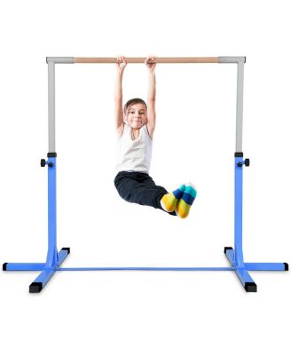 Costway Adjustable Steel Horizontal Training Bar Gymnastics - Macy's