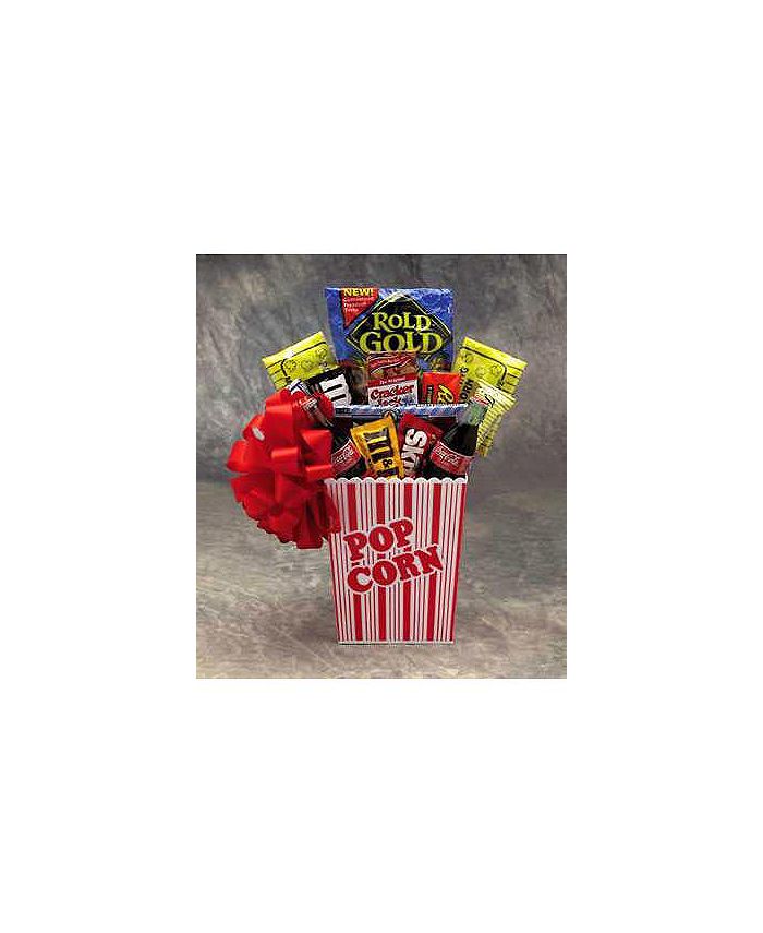 Harry & David Snack Attack Basket, Popcorn, Nuts, Djibouti