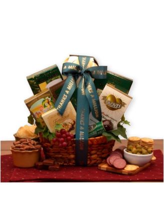 GBDS A Gourmet Thank You Gift Basket - corporate gift - thank you gift ...