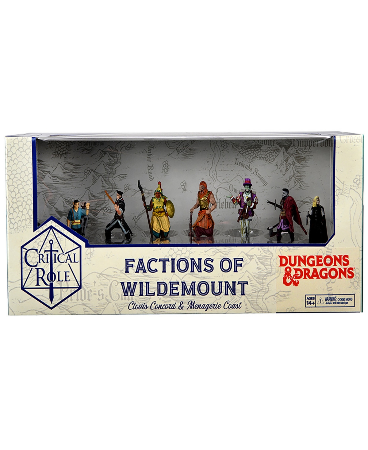 Wizkids Games Critical Role Factions Of Wild Mount Pre Painted Role Playing Game Clovis Concord Menagerie Coast Bo In Multi