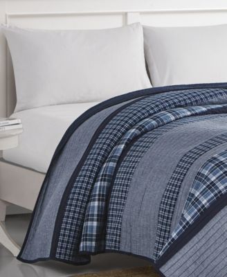 Nautica Adelson Cotton Woven Reversible Quilt, Twin
