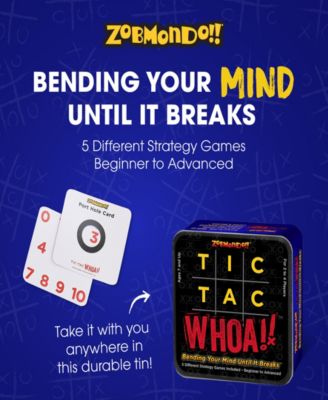 Tic Tac Whoa the 5-in-1 Tic Tac Toe Card Game