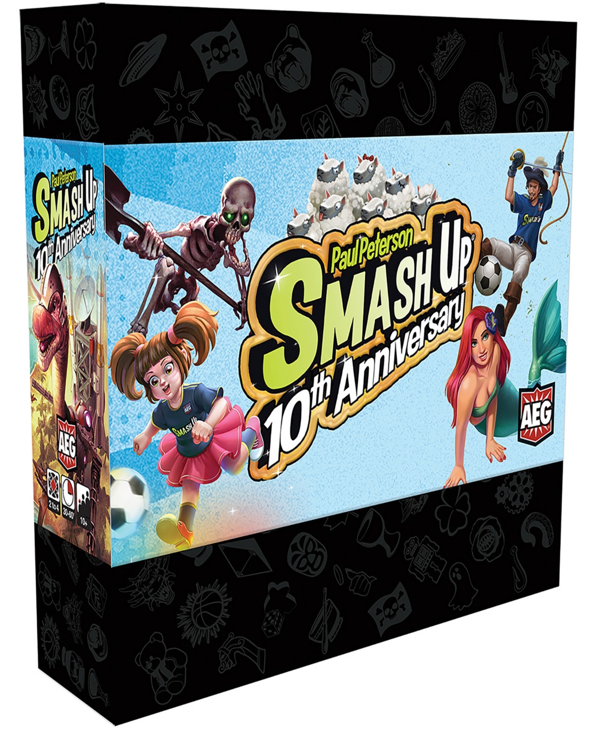 Alderac Entertainment Group Kids' Smash Up 10th Annivesary Set Board Game In Multi