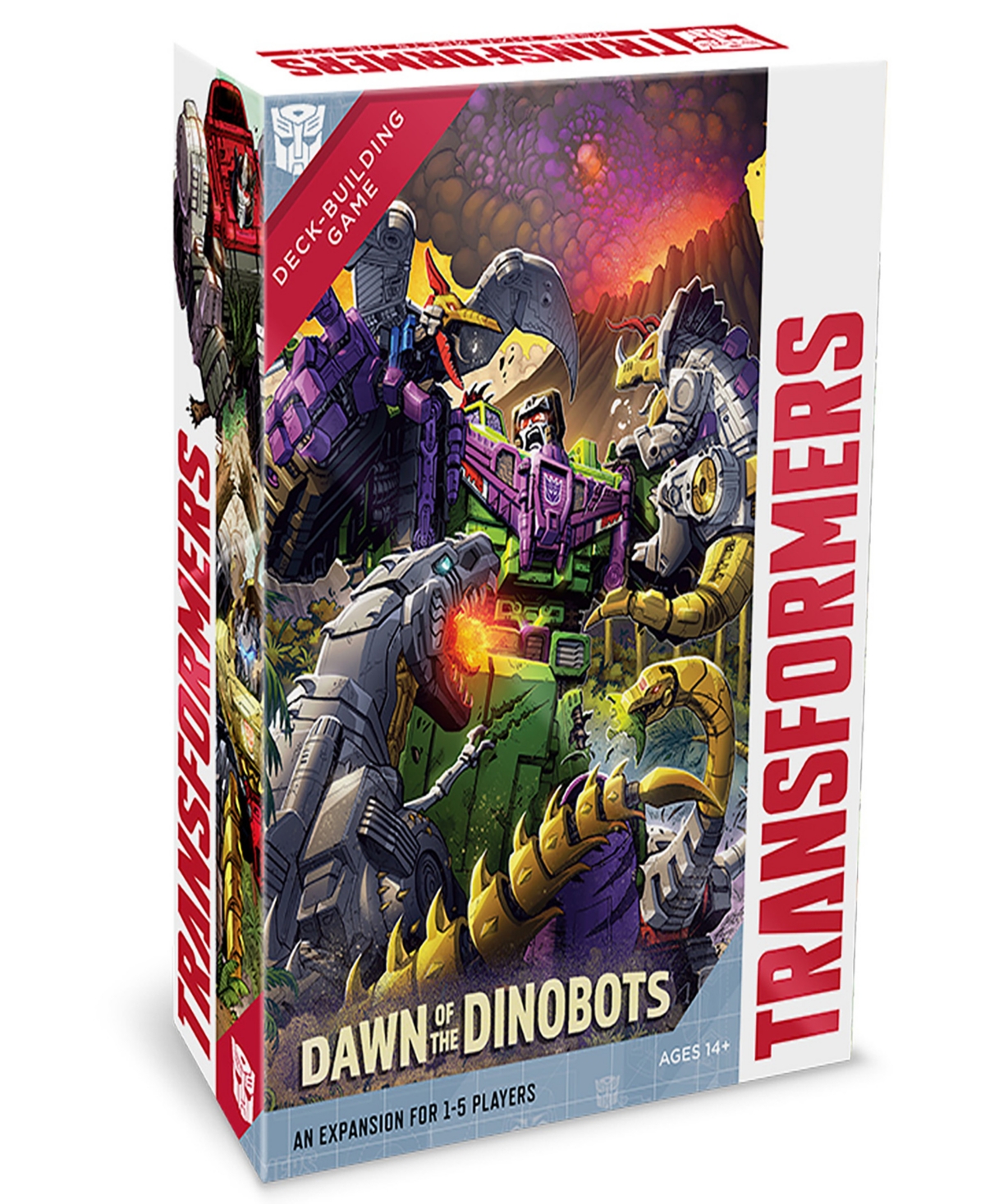 Renegade Game Studios Transformers Deck-building Game Dawn Of The Dinobots Expansion Set, 85 Pieces In Multi