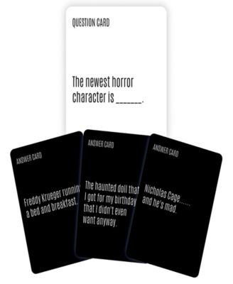 Fitz Alice Cooper's a Haunted Party Night 350 Scary Cards Family Horror Movie Box Game