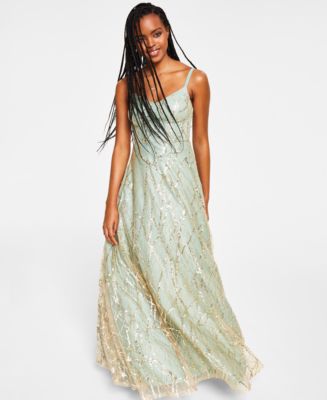 Say Yes to the Prom Juniors' Embellished Ballgown, Created for Macy's ...