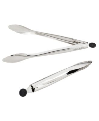Tools Stainless Steel Kitchen Tongs, Set of 2