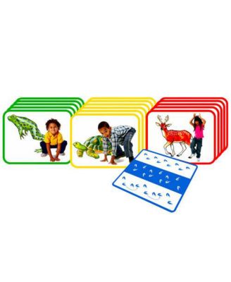 Body Poetry: Animal Action Cards - Set of 16