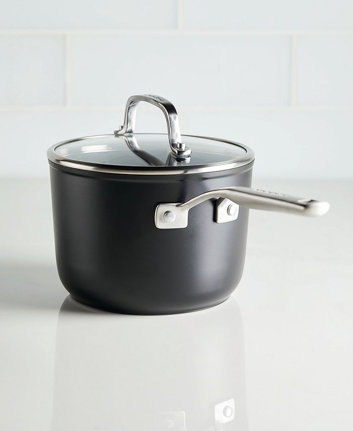 KitchenAid HardAnodized 3 Quart Induction Nonstick Saucepan with Lid