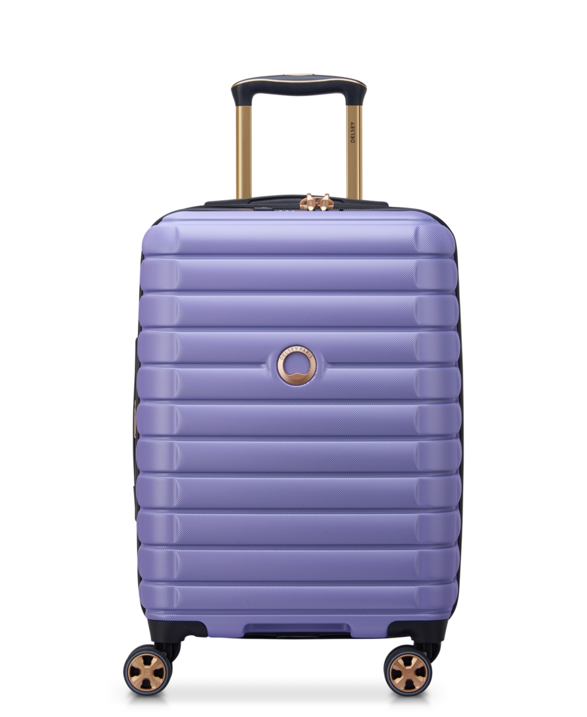 Delsey Shadow 5.0 Expandable 20" Spinner Carry On Luggage In Lilac