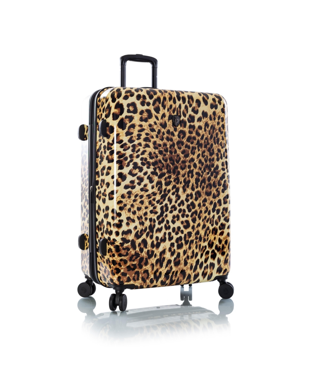 Shop Heys Fashion 30" Hardside Spinner Luggage In Brown Leopard