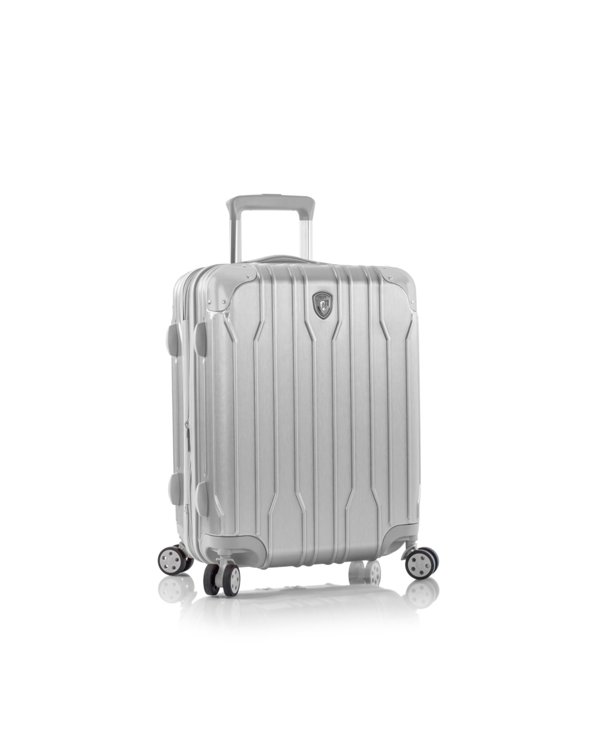 Heys Xtrak 21" Hardside Carry-on Spinner Luggage In Silver