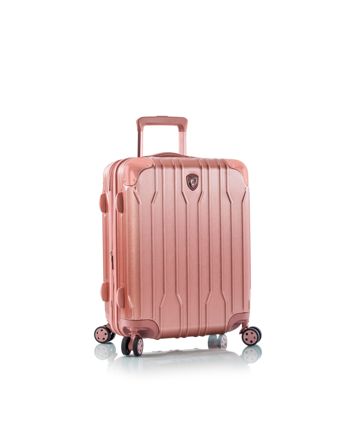 Heys Xtrak 21" Hardside Carry-on Spinner Luggage In Rose Gold