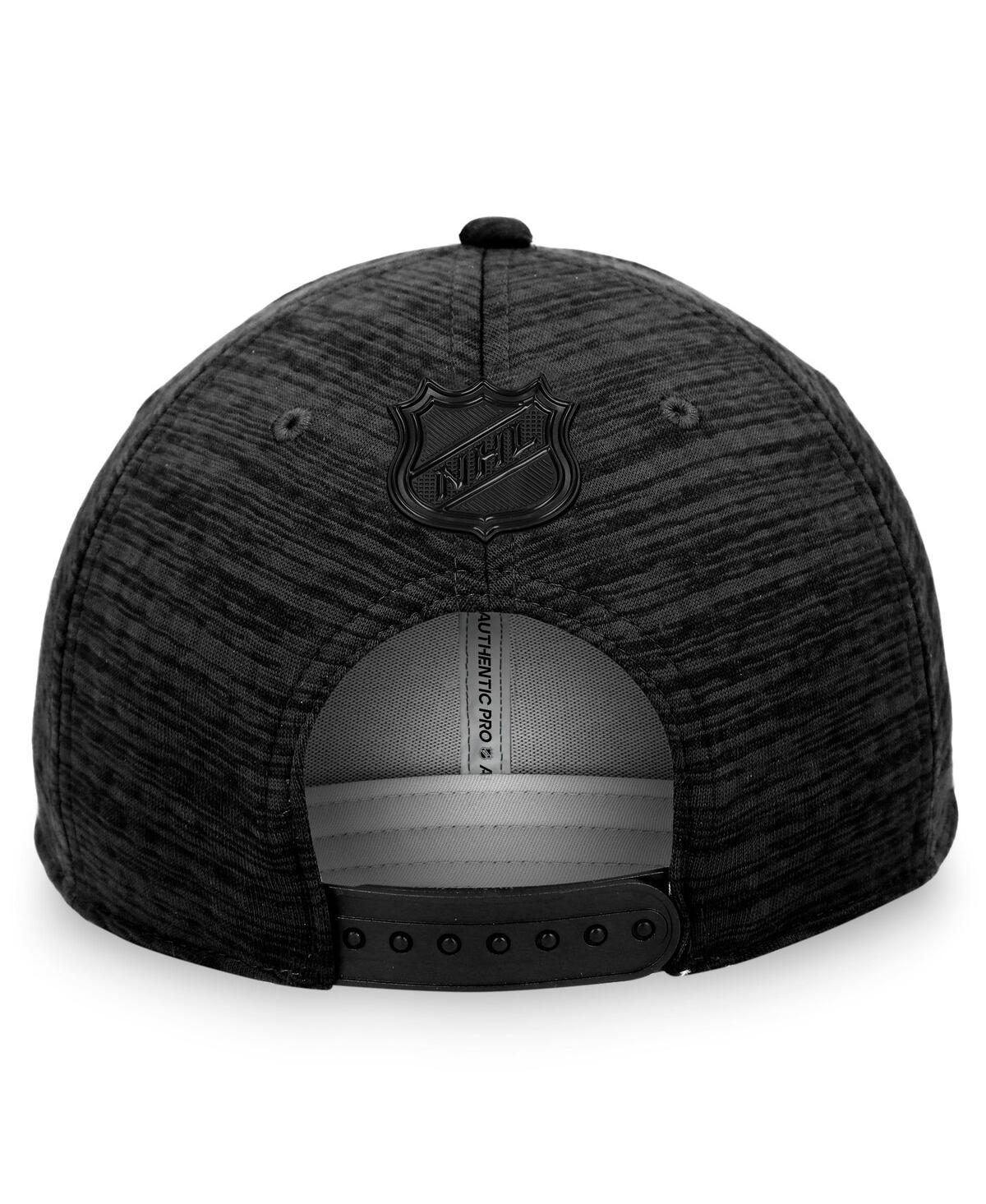 Men's FanaticsChicago Blackhawks Authentic Pro Road Snapback Hat - Black