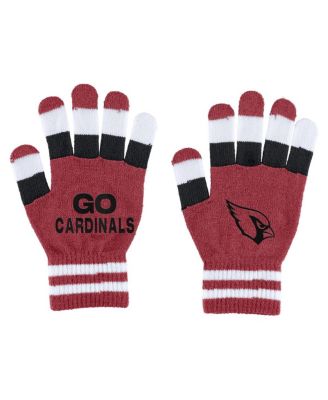 Women's Miami Dolphins Striped Scarf and Gloves Set