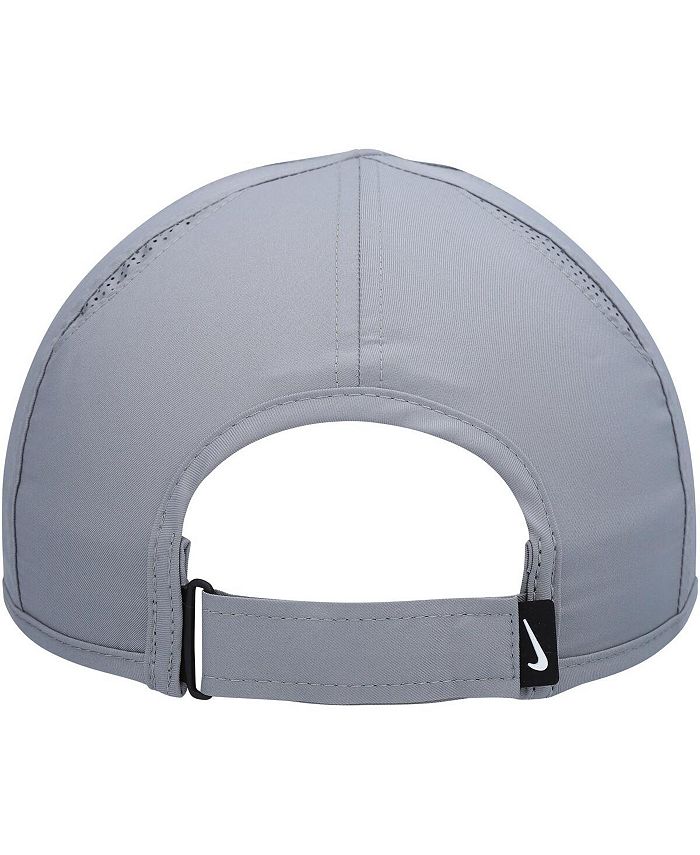 Nike Men's Gray Featherlight Performance Adjustable Hat - Macy's