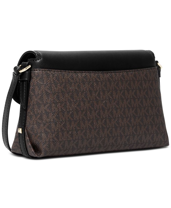 Michael Kors Logo Brooklyn Small Flap Crossbody Macy's