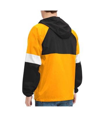 Tommy Hilfiger Men's Black Pittsburgh Steelers Quarter-Zip