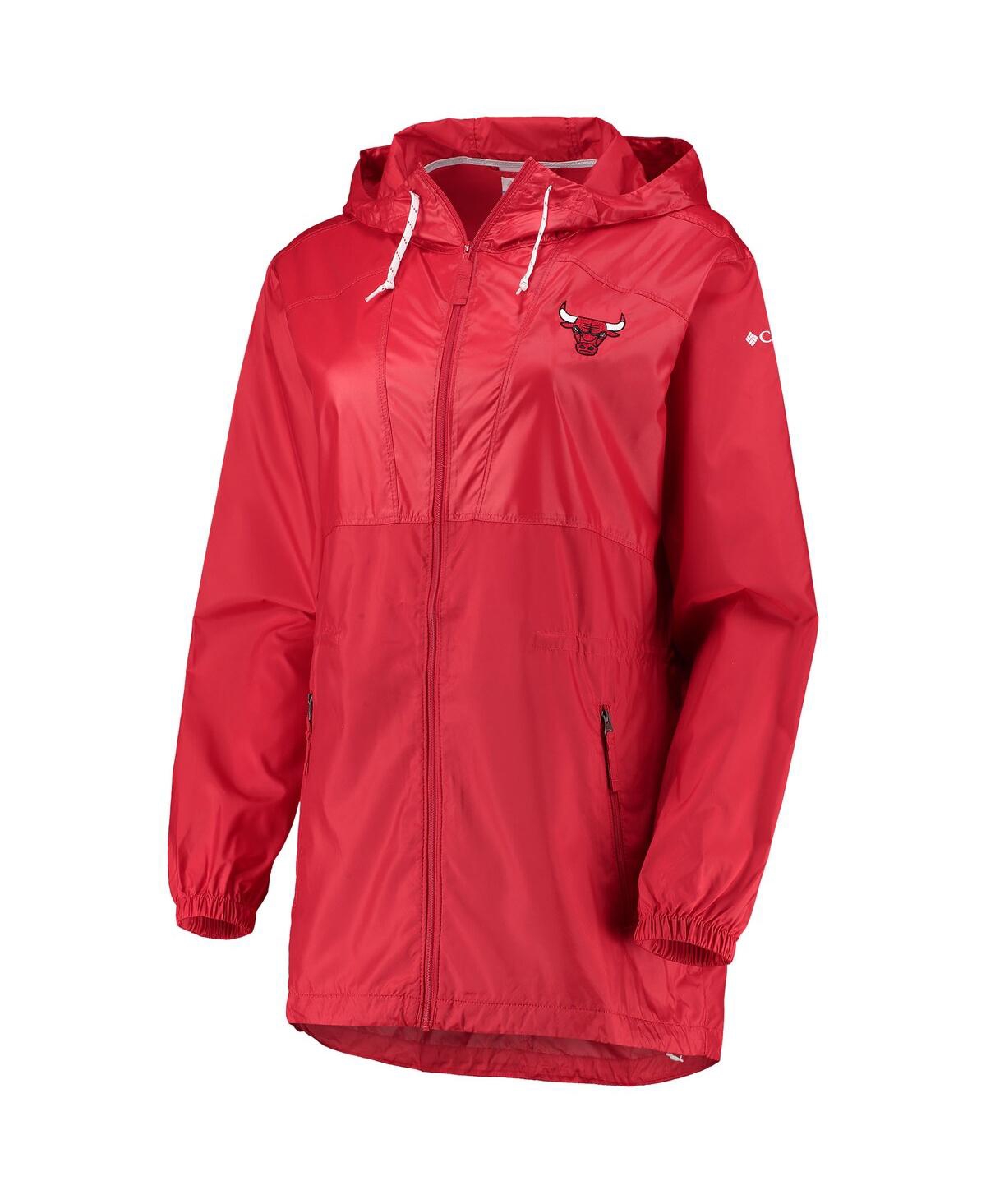 Women's ColumbiaChicago Bulls Flashback Full-Zip Jacket - Red