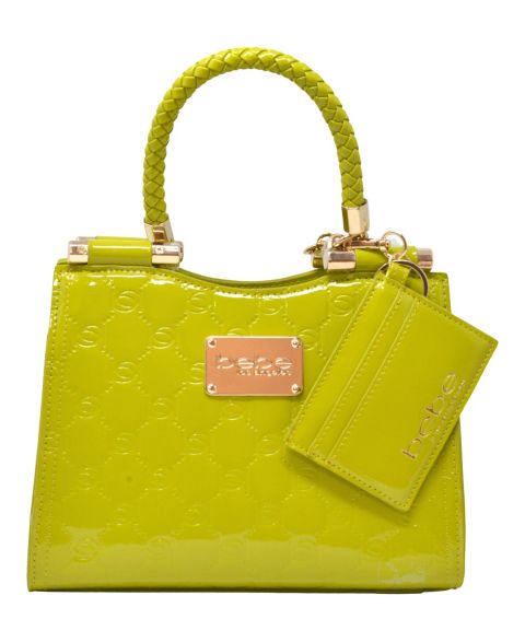 Женская сумка Bebe Dana Monogram Top Handle Crossbody, цвет: Seagrass